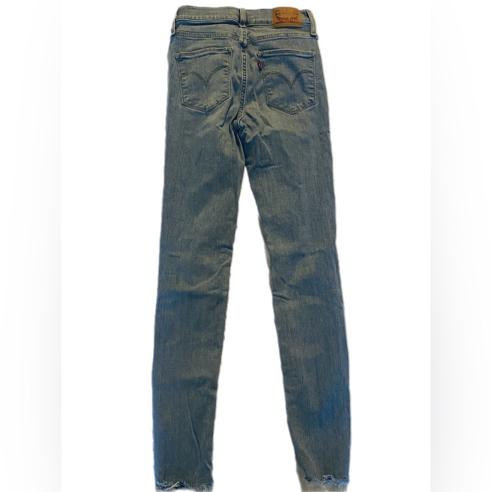Levis Jeans Womens 720 High-Rise Super Skinny Zip Fly Stretch Denim